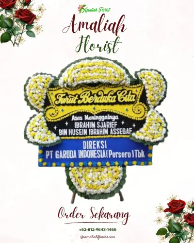 Papan Bunga Duka di Alolama